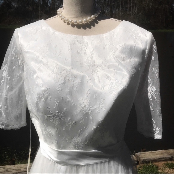 NWT Bohemian A Line Wedding Dress - Picture 4 of 8